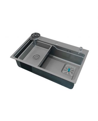 Smart Kitchen Sink Multifunction 75X46cm, Grey