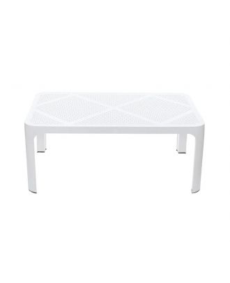 Dot Coffee Table 100X60 outdoor/indoor use, White