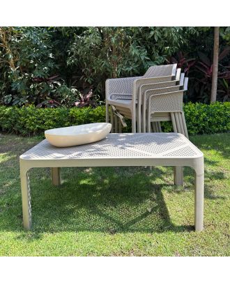 Dot Coffee Table 100X60 outdoor/indoor use, Beige