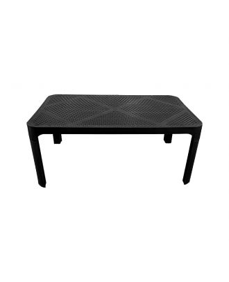 Dot Coffee Table 100X60 outdoor/indoor use, Black