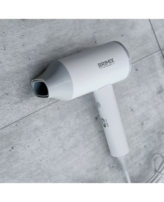 Brimix Hotel Hair Dryer Foldable 220V 1800W in White