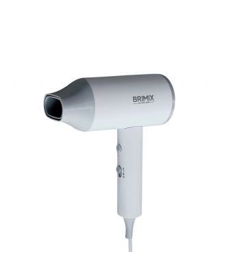 Brimix Hotel Hair Dryer Foldable 220V 1800W in White