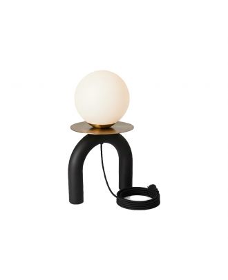 Modern curved table lamp a work of art that illuminates your space