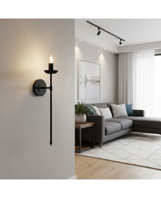 The Elegant wall lamp in Black
