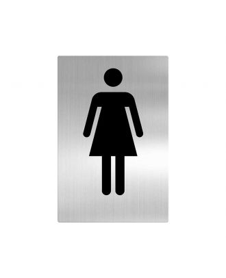 Wc Sign Stainless Steel - Women