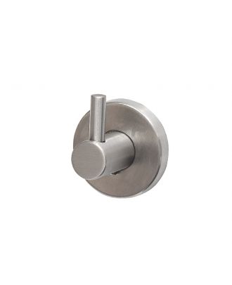 Single Robe Hook - Silver