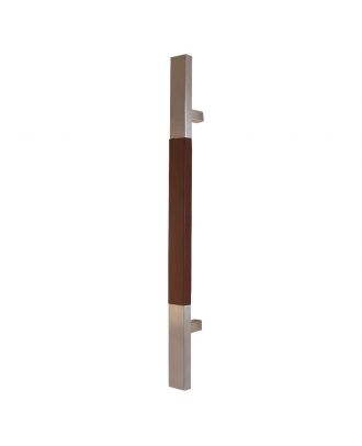 Chelsea Door pull handle 120 Cm-Beech wood x Stainless Steel 304