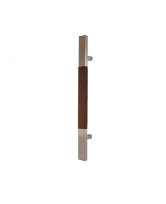 Chelsea Door pull handle 90 Cm-Beech wood x Stainless Steel 304