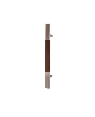 Chelsea Door pull handle 60 Cm-Beech wood x Stainless Steel 304
