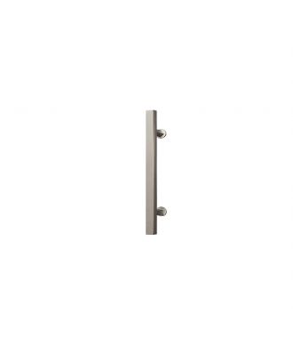 Square - Door pull handle 30 Cm-Silver