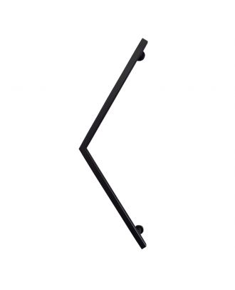 Angle Babylon Door Pull handle 70 Cm - Black