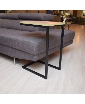 Black x Beige side table