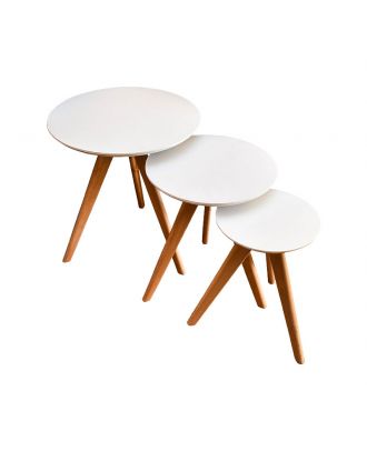 3 SideTables White