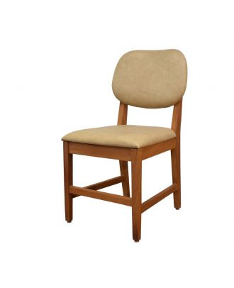Gyral chair - iroko wood