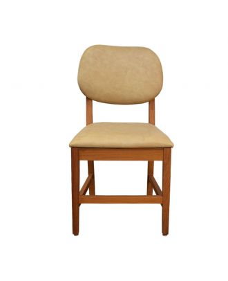 Gyral chair - iroko wood