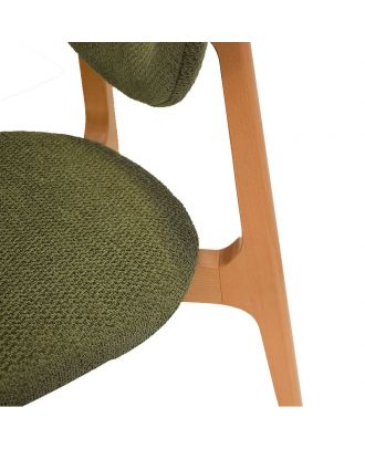 Ronnie green dining chair