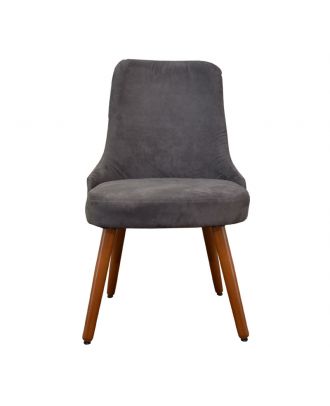 Sandy Dining chair-Gray fabric