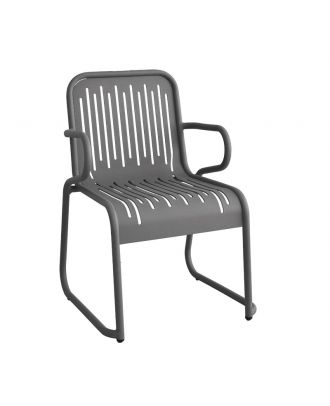 Circle K Armchair, Gray