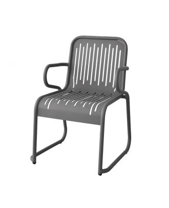 Circle K Armchair, Gray