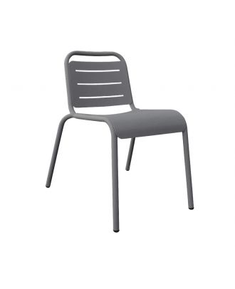 Copenhagen Aluminum Chair-Gray