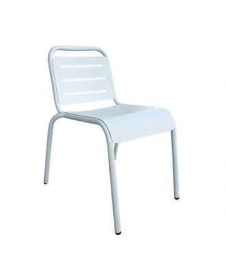 Copenhagen Aluminum Chair-White