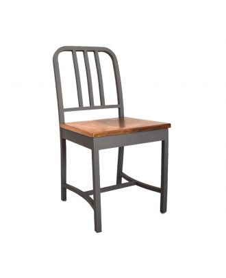 Yildiz chair made of Aluminum, Gray