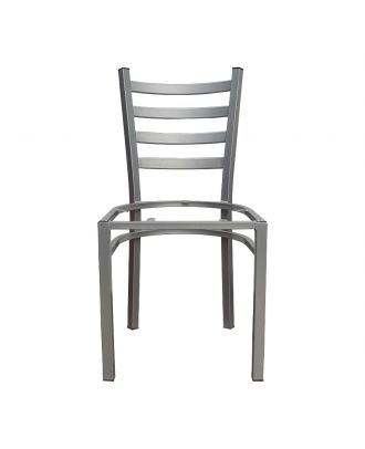 Metal Chair Frame - Silver