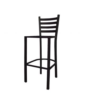 Metal Bar Stool Frame - Black