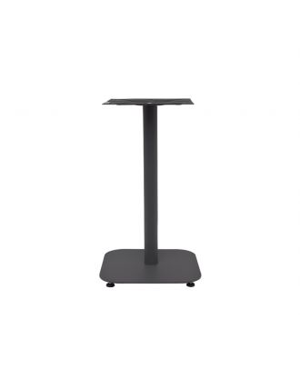 Square flat table base - Gray