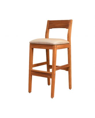 Negar Outdoor Barstools with Footrest