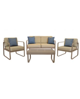 Florida beige living room - Beige