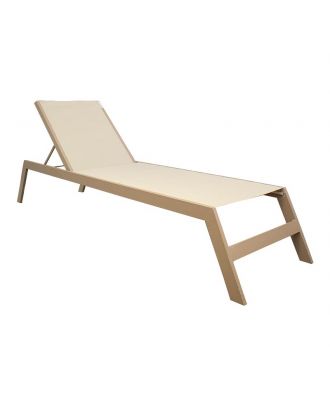 Chaise longue John Estable - Beige
