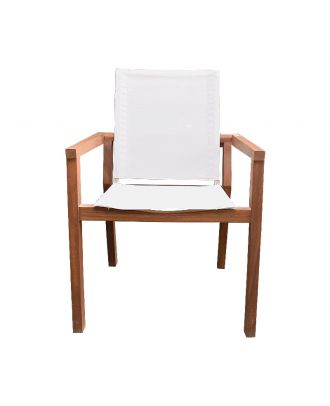 Outdoor Forbin Dining Chair Silver