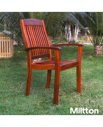 Miltton Armchair Wooden Chair, Havan
