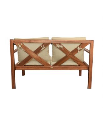 Grass Sofa -iroko wood