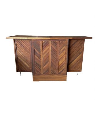 iroko Wood Bar Unit