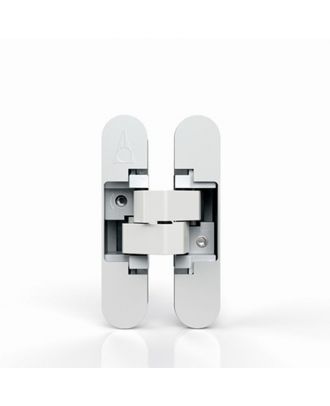 Concealed Door Hinge 20Kg, White