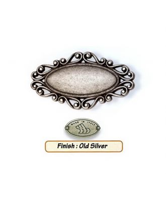 Knobfinish : Old Silver