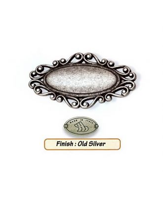 Knobfinish : Old Silver