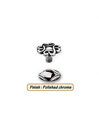Knobfinish : Polished Chrome