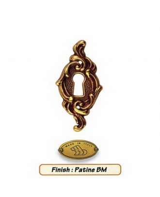 Furniture Escutcheon, Oxide