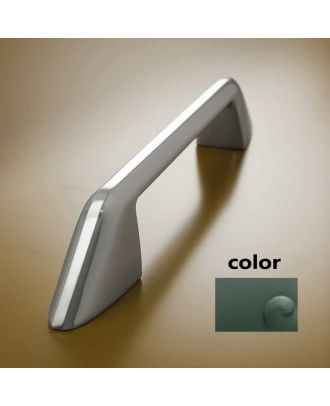 Modern Handle Quadra 224 Verde Malachite Silk Effect