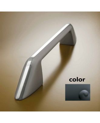 Modern Handle Quadra 224 Cool Grey Silk Effect