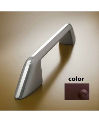 Modern Handle Quadra 224 Bordeaux Silk Effect