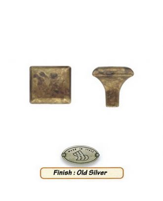 Furniture Knob Dia25Mm, Silver Old