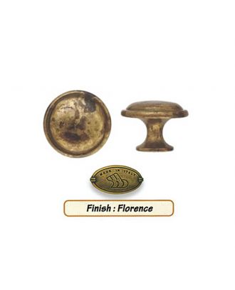 Furniture Knob 25Mm, Oxide