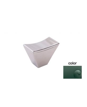 Modern Knob Caleido 320 Verde Malachite Silk Effect