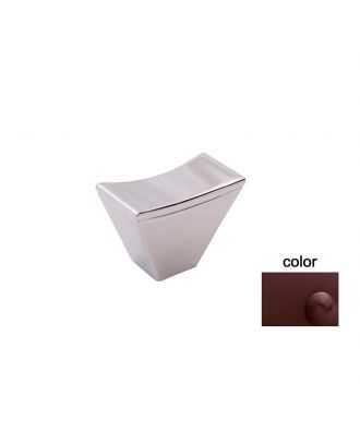 Modern Knob Caleido 320 Bordeaux Silk Effect