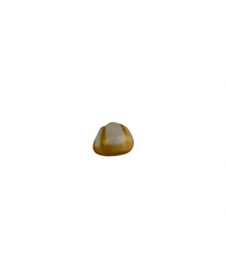 Barocca - Furniture Knob 20 Mm, Gold With White