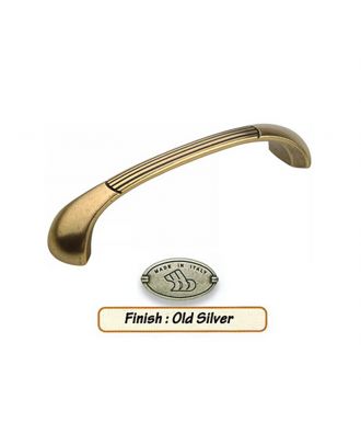 Furniture Handle 128Mm, Polished Chrome